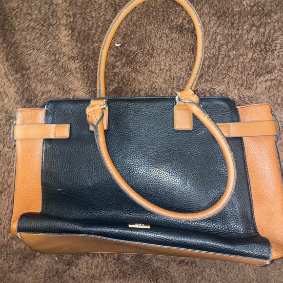 White and tan Aldo tote bag - Picture 3 of 4